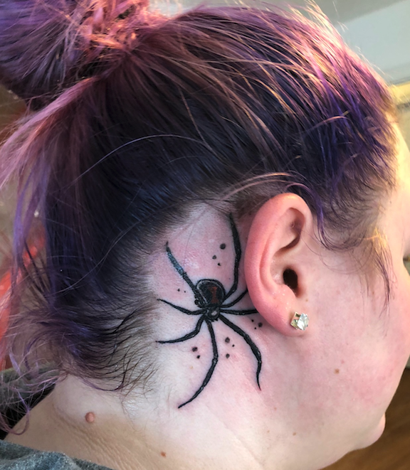 Art Immortal Tattoo Tattoos Animal spider coverup